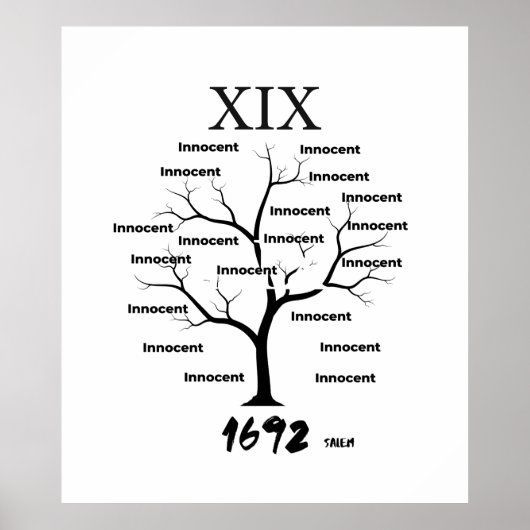 Salem Hexch Memorial Poster (Vorne)