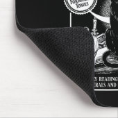 Salem Hexe Book Club Bookro Halloween Blac Mousepad (Ecke)