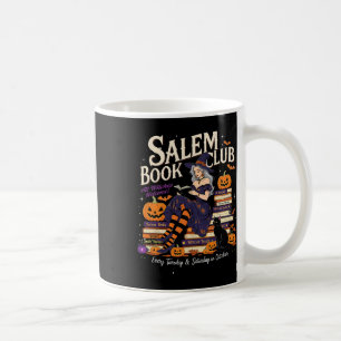 Salem Hexe Book Club Halloween Lesebuch Lover Kaffeetasse