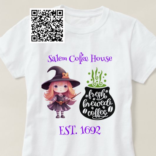 Salem Hexe Frischkaffee T-Shirt