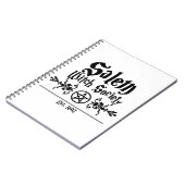 Salem Hexe-Gesellschaftsbericht Notizblock (Linke Seite)