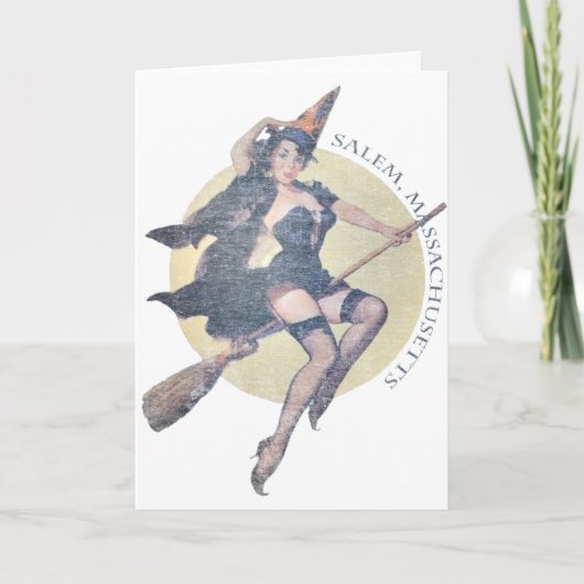 Salem-Hexe Karte (Vorderseite)