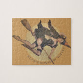 Salem-Hexe Puzzle (Horizontal)