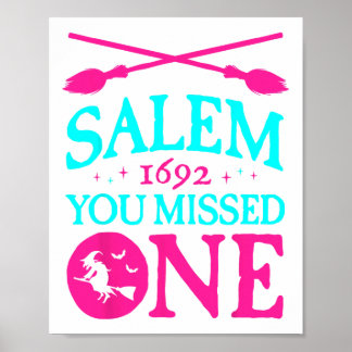 Salem Hexe-Versuche 1692 Du hast eine Hexe Hallo v Poster