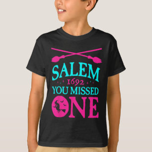 Salem Hexe-Versuche 1692 Du hast eine Hexe Hallo v T-Shirt