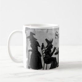 Salem-Hexen, die Kaffee-Tasse dämpfen und brauen Kaffeetasse