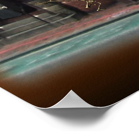 Salem Hexen House Poster (Ecke)