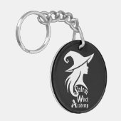 Salem Hexenakademie Halloween Wiccan Hexen Schlüsselanhänger (Vorderseite links)