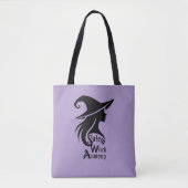 Salem Hexenakademie Halloween Wiccan Hexen Tasche (Vorderseite)