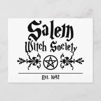 Salem Hexengesellschaft Postcard Postkarte