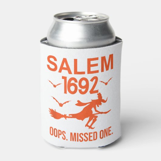 Salem Hexenprozesse 1692 Oops die fehlende Hälfte Dosenkühler (Kanne Vorderseite)