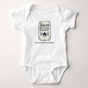 Salem Hexenprozesse Nachfahre Baby "Meine Oma" Strampler