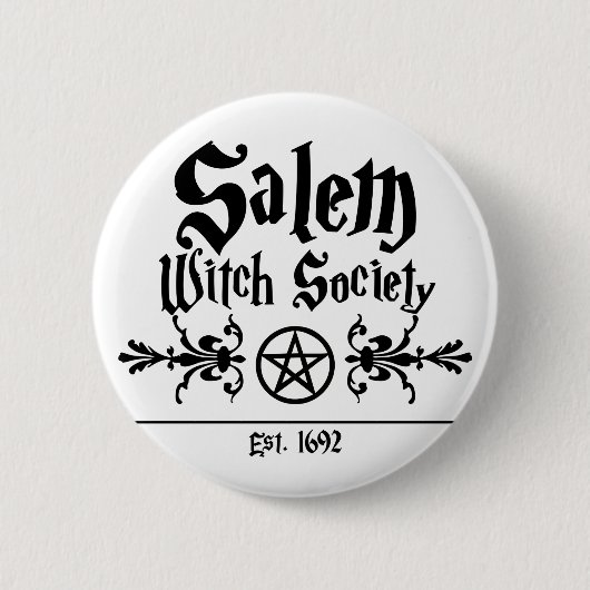 Salem Hexes Society Button (Vorderseite)