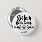 Salem Hexes Society Button (Vorne & Hinten)