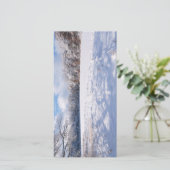Salem Hills Teich und Wald Winterlandschaft (Stehend Vorderseite)