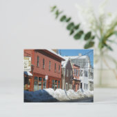 Salem im Winter Postkarte (Stehend Vorderseite)