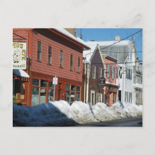 Salem im Winter Postkarte