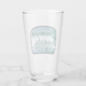 Salem Lake North Carolina Hirsche Glas (Rückseite)
