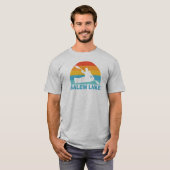 Salem Lake North Carolina Kayak T-Shirt (Vorne ganz)