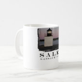 Salem-Leuchtturm Kaffeetasse (Vorderseite Links)