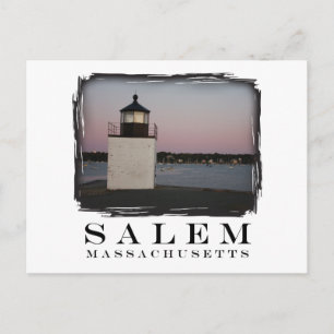 Salem Lighthouse Postkarte