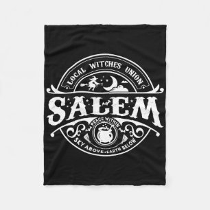 Salem Local Hexches Gewerkschaft Sky Oove Earth Es Fleecedecke