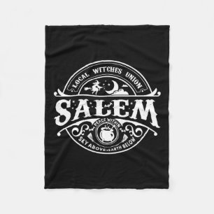Salem Local Hexches Gewerkschaft Sky Oove Earth Es Fleecedecke