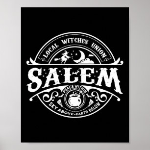 Salem Local Hexches Gewerkschaft Sky Oove Earth Es Poster