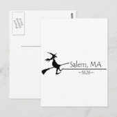 Salem, MA 1626 Postkarte (Vorne/Hinten)