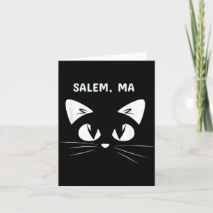 Salem Ma Schwarze Katze Halloween 2018 Karte