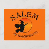 Salem MA Witch Postkarte (Vorderseite)