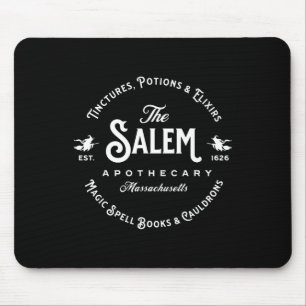 Salem Machusetts Apotheke Vintage Salem Gegründet Mousepad