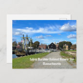 Salem Maritime National History Postkarte (Vorne/Hinten)