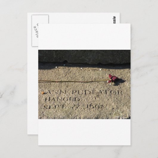 Salem Mass Postkarte (Vorne/Hinten)