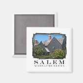 Salem, Massachusets Magnet (Vorderseite/Rückseite)