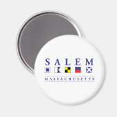 Salem, Massachusets Magnet (Vorderseite/Rückseite)