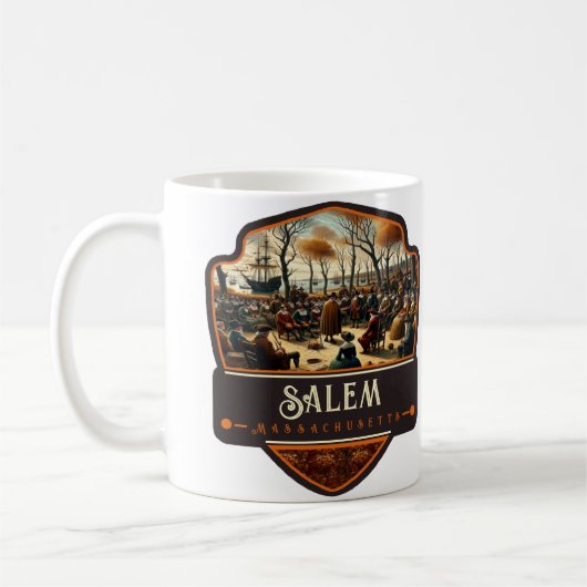 Salem, Massachusets | VINTAG Kaffeetasse (Links)
