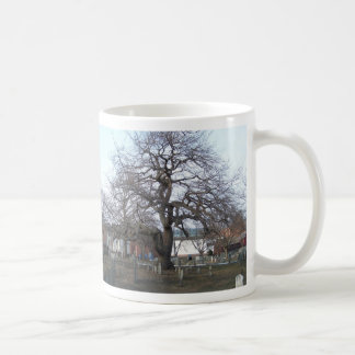 Salem Massachusetts, das Punkt-Tasse begräbt Kaffeetasse