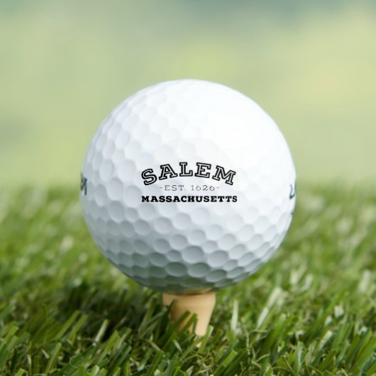 Salem Massachusetts Golfball (Insitu T-Shirt)