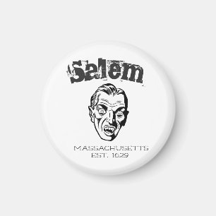 Salem Massachusetts halloween Goblin Dracula Magnet