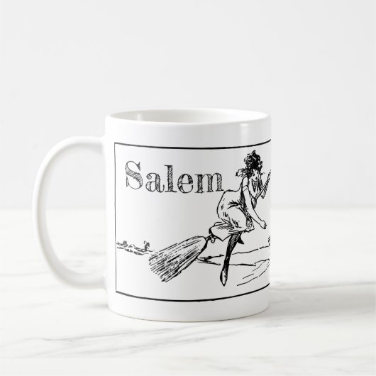 Salem Massachusetts, Hexen in der Tinten-Tasse Kaffeetasse (Links)