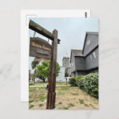 Salem, Massachusetts Hexenhaus Postcard Postkarte (Vorne/Hinten)