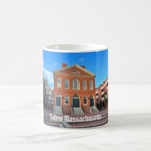 Salem Massachusetts Kaffeetasse (Mittel)