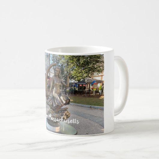 Salem Massachusetts Kaffeetasse (VorderseiteRechts)