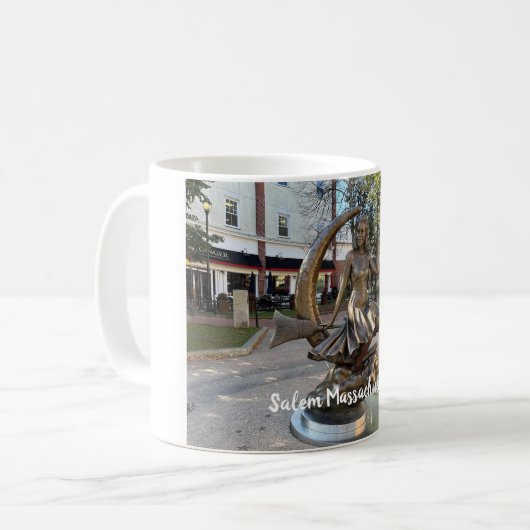 Salem Massachusetts Kaffeetasse (Vorderseite Links)