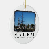 Salem Massachusetts Keramik Ornament (Rechts)