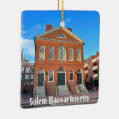 Salem Massachusetts Keramikornament (Rechts)