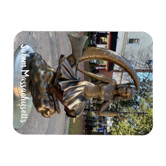 Salem Massachusetts Magnet (Horizontal)