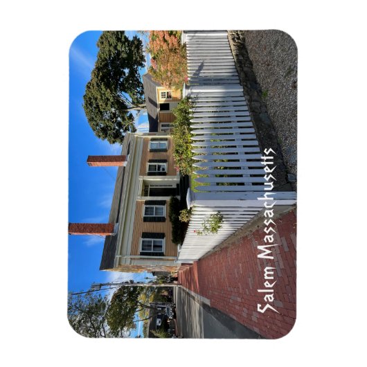 Salem Massachusetts Magnet (Vertikal)