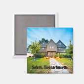 Salem Massachusetts Magnet (Vorderseite/Rückseite)